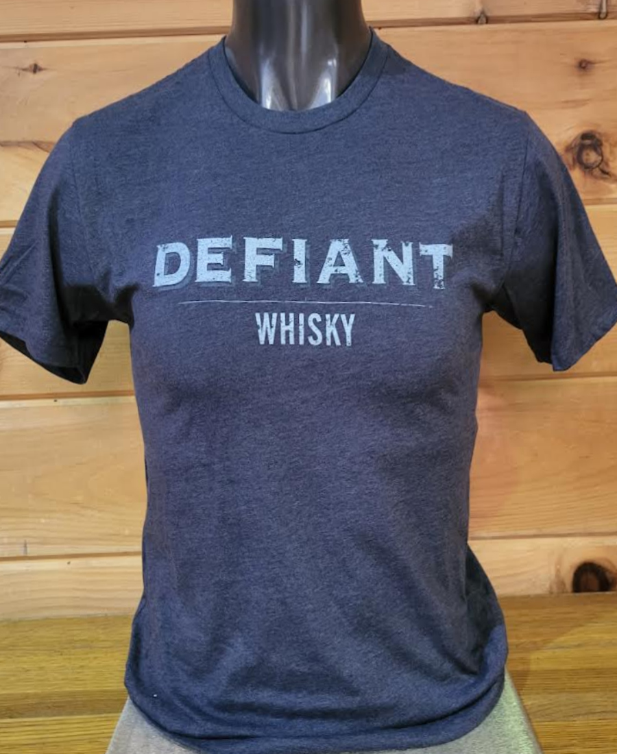 Defiant Whisky T-shirt Charcoal